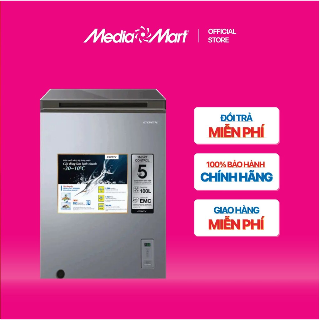 [MEDIAMART] - Tủ đông Coex 100L CF-4014G - FREESHIP,Bảo hànhchínhhãng