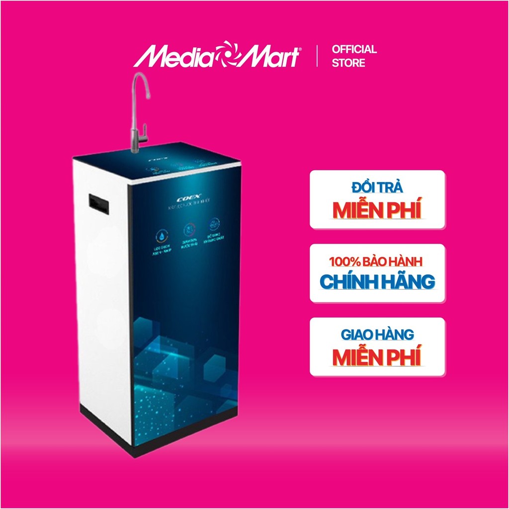 [MediaMart ONLINE-Ship 0đ] Máy Lọc Nước RO 8 cấp Coex WP-7114