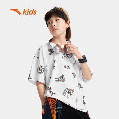 ANTA Kids Áo thun Phông Ngắn Tay Bé Trai  3525C8103B