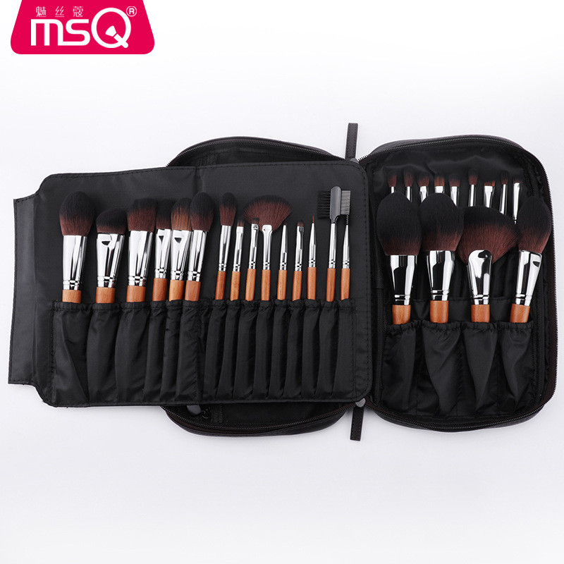 MSQ / MSQ Aquamarine 28 Sợi Tóc Cọ Trang Điểm Photo Studio Cô Dâu Trang Điểm Bộ Cọ Trang Điểm