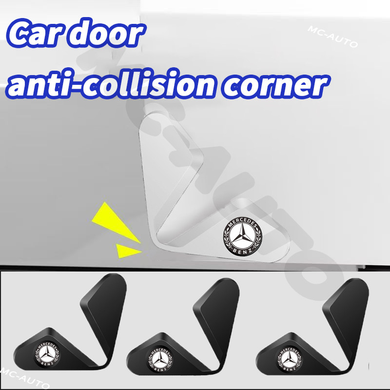 [4 Cái] Benz Miếng Dán Chống Va Đập Góc Xe Cửa Ô Tô Theo Áp dụng cho Benz EQS 500 4Matic CKD