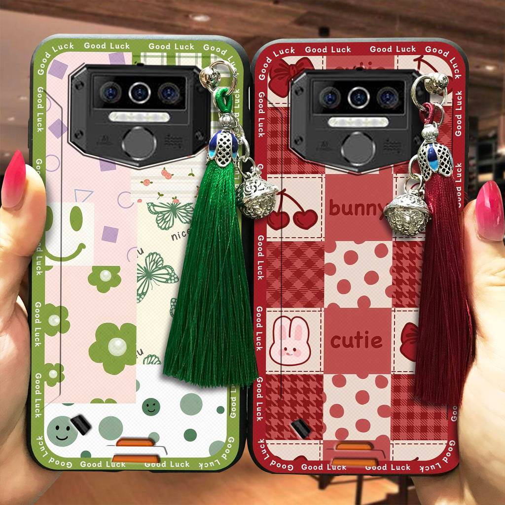 Ốp Điện Thoại Tua Rua Chuông Cho Oukitel WP5 / WP5 Pro Silicon Chống Sốc Chống Bụi Bẩn Mềm Thiết Kế 