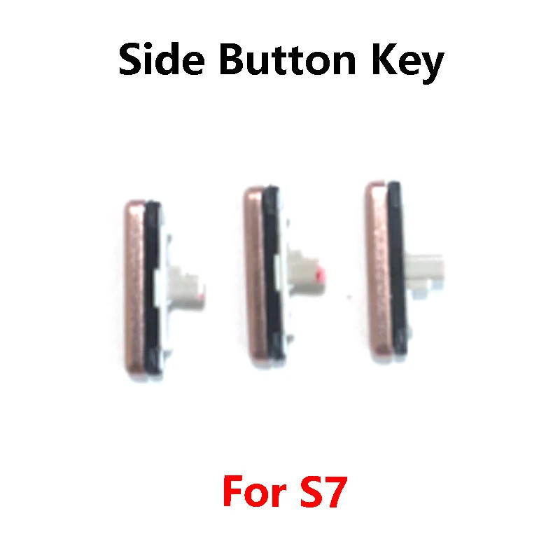 1 Bộ Dành Cho Samsung Galaxy S7 G930 G930F Bên Công Tắc Phím Nguồn Khối Lượng Nút Bên Nút Chìa Khóa