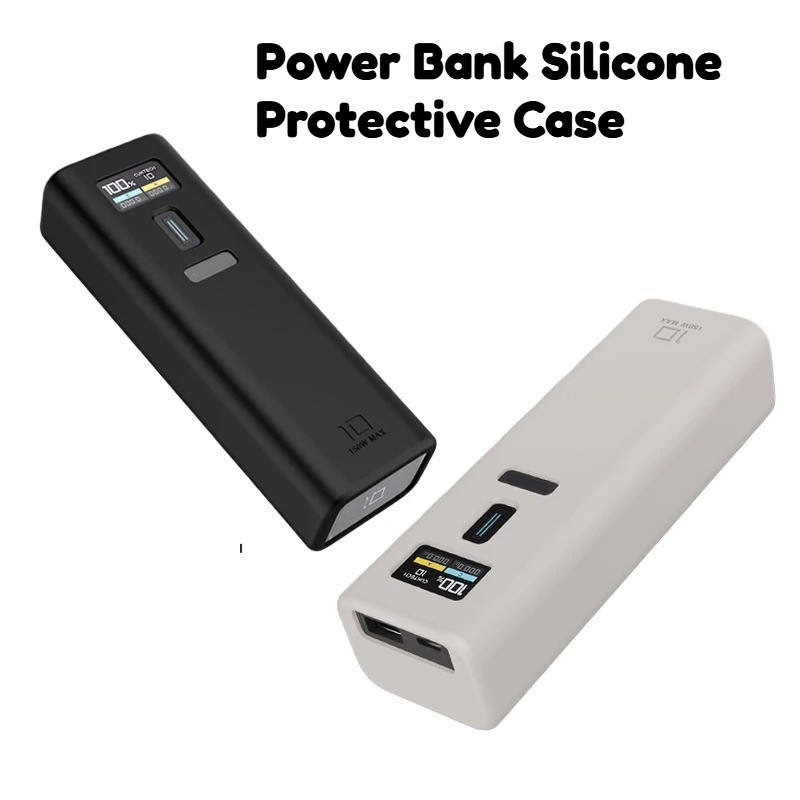 Dành Cho CUKTECH No.10 Max 150W Sạc Di Động Silicon Mềm Cho CUKTECH No.10 Power Bank Vỏ Bảo Vệ Chống