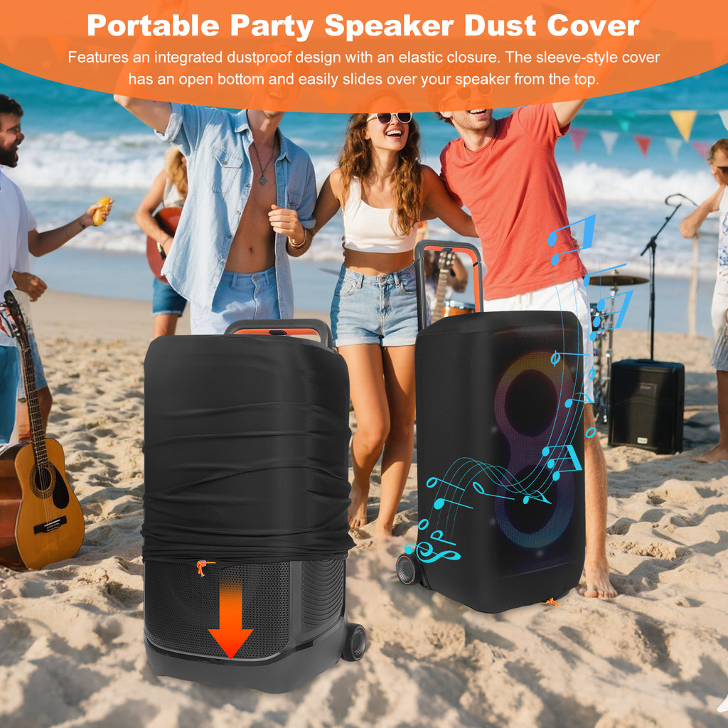 [Hotbrand.vn] Vỏ bảo vệ loa Vỏ loa di động Tương thích cho PartyBox 520