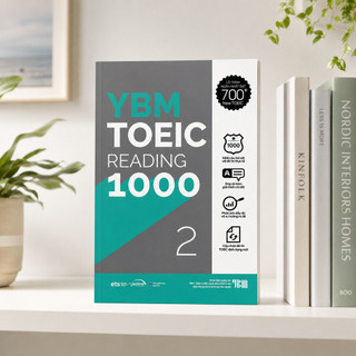 Sách - YBM Actual Toeic Tests RC 1000 - Vol 2 -  Kèm lời giải chi tiết (Gamma Books)