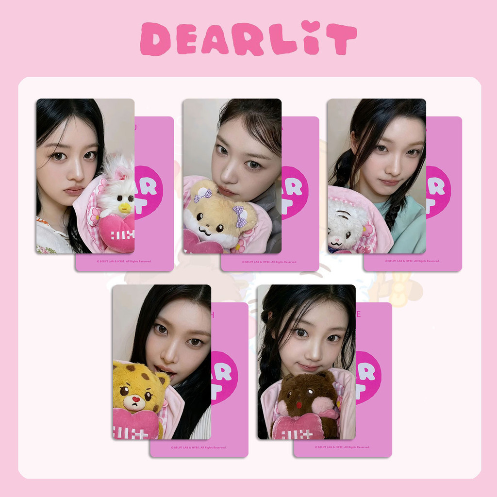 1-5 chiếc ILLIT DEARLIT 2nd Ra mắt Kỷ niệm Lomo Cards KHÔNG DỄ DÀNG Album BOMB Toki Yo Tomare I 'LL 