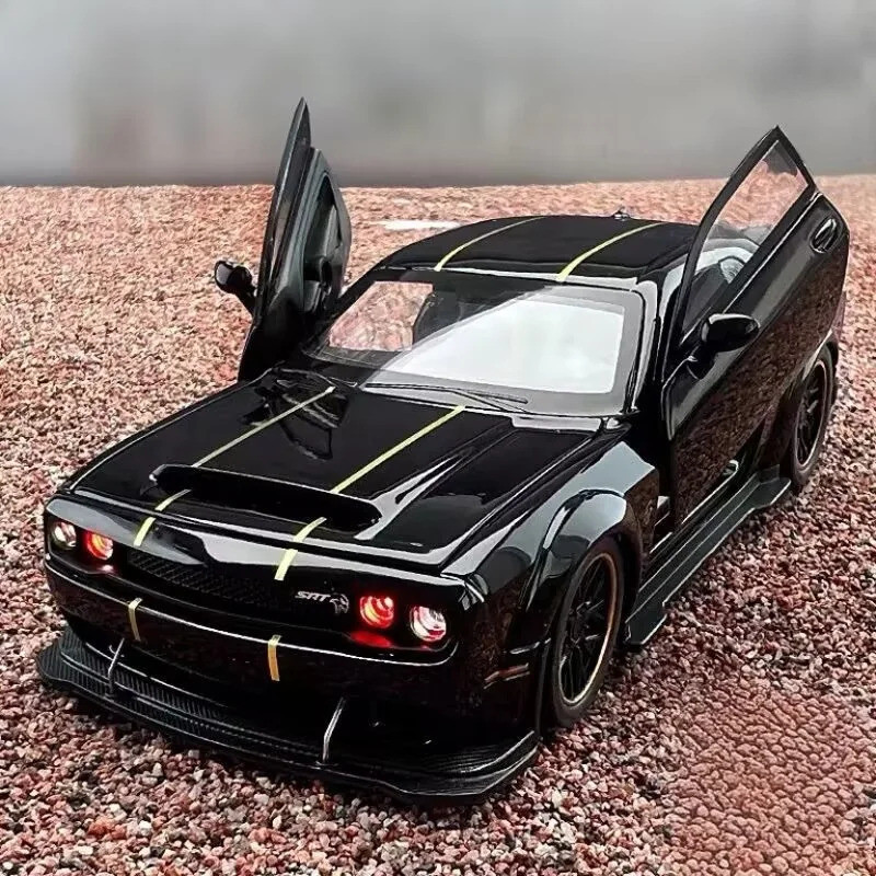 1: 32 Dodge Challenger SRT Redeye Hellcat Hợp Kim Musle Xe Mô Hình Diecast Kim Loại Xe Thể Thao Xe Ô