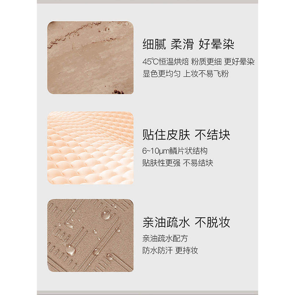 Spenny Spenny Spenny Repairing Palette Hai Màu Highlight Che Khuyết Điểm Một Mảnh Chính Hãng Mũi Bón