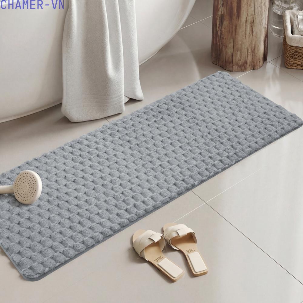 【CHAMER】40x60CM Long bathroom non-slip floor mat thick and soft absorbent floor mat【HomeLiving】