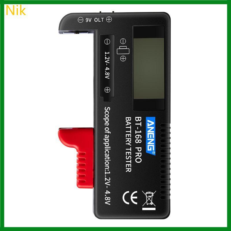 Nik Digital LCD Universal Test Test Volt Checker cho AAA Cell