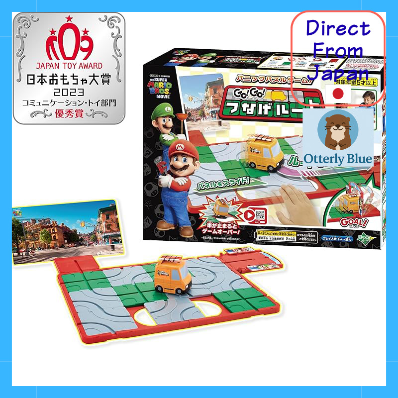 EPOCH Super Mario Tower Game - Communication Toy Award 2017 Winner, 1-4 Players, Ages 4+