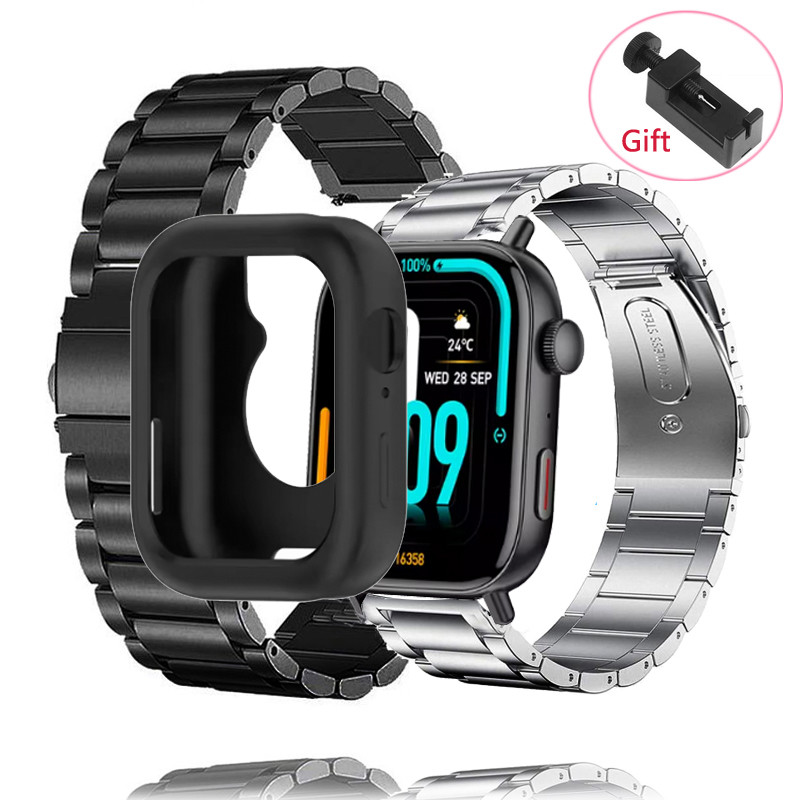 Dây đeo đồng hồ thông minh COLMI C8Max Dây đeo vòng tay bằng thép không gỉ cho vỏ bọc COLMI C8 Max B