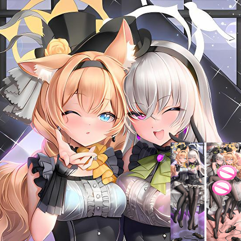 Blue Archive Mari Itachi Utazumi Sakurako Dakimakura Gối Anime Gối Đệm