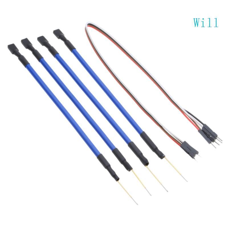 Will thăm dò Bút thăm dò cho Ktag 4 Bộ Led Bdm Khung 4 đầu dò Bút có cáp kết nối cho Ktag Kess Fgtec