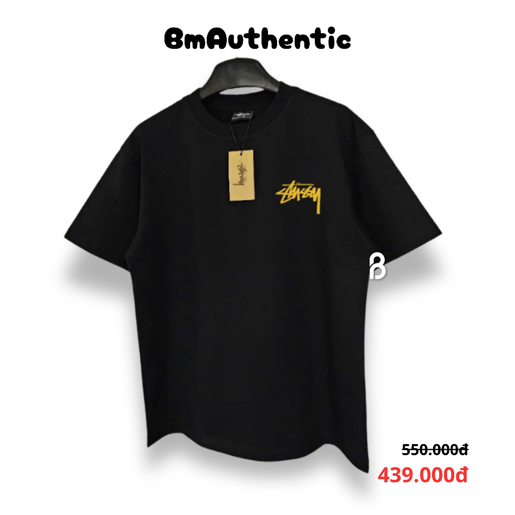 [HIGH QUALITY] Áo Thun Stussy Kick Knowledge Graphic Cotton Cao Cấp Form Rộng - BM Authentic