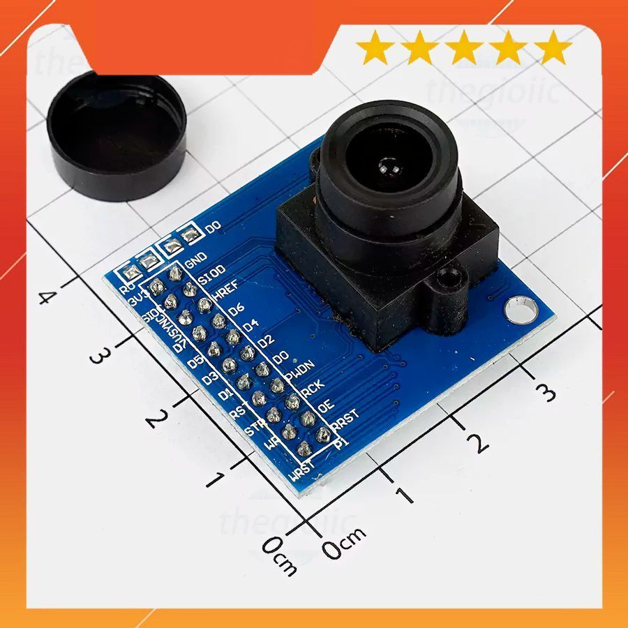 OV7670 Mạch Camera Độ Phân Giải 640x480 Có FIFO AL422 IoT Maker 90
