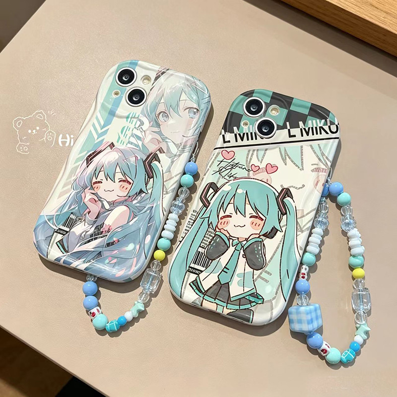 ‌Ốp Lưng Vòng Tay Hatsune Miku Cho VIVO Y400 Pro Y78 Y77 Y85 Y93 Y91 Y36 Y39 Y36 Y35 Y21 Y22S Y50 Y3