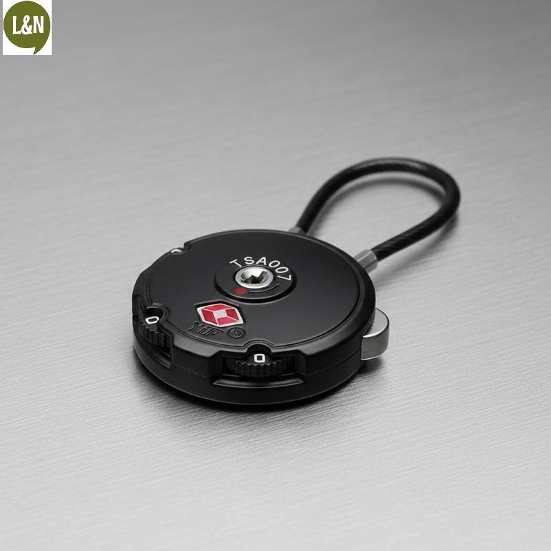 < L & N > Lo TSAbination 3 chữ số dành cho hành lý Mã đáng tin cậy Lo để an toàn mới