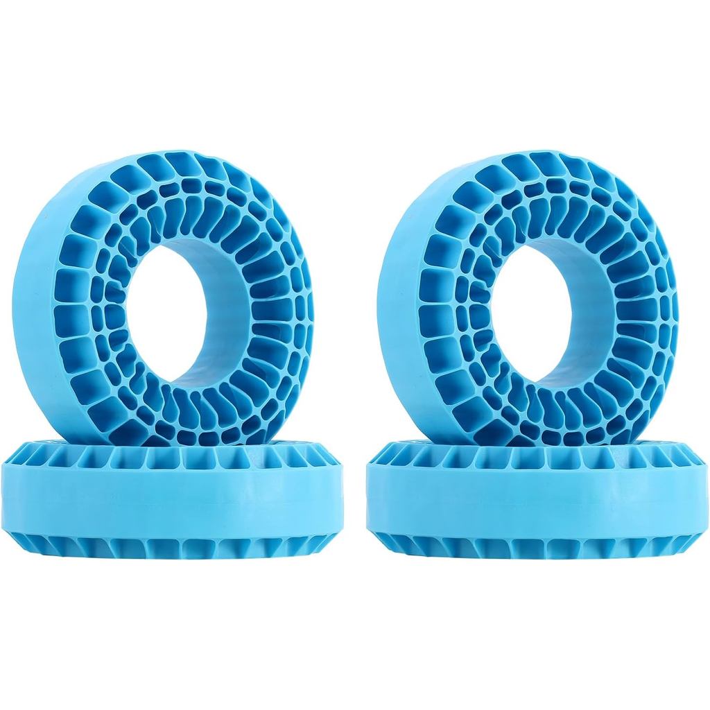 Bọt chèn cao su silicon INJORA Phù hợp cho lốp bánh xe 118-122mm 4.75 "OD 1.9" (Xanh lớn)