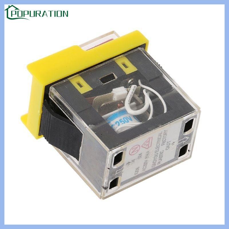 Nút khởi động từ tính POP Bảo vệ tắt nguồn Công tắc tự khóa cho KJD6 5E4