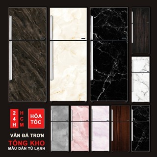 (TL10) DECAL DÁN TỦ LẠNH VÂN ĐÁ TRƠN IN SIÊU NÉT MÀU ĐẸP CHỐNG NƯỚC