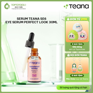   HÀNG NHẬP KHẨU  Serum dưỡng da vùng mắt giúp giảm nhăn quầng thâm và bọng mắt Teana SE6 Eye Serum Perfect Look 30ml 