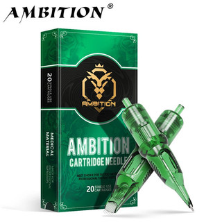 Tham vọng T-rex Hộp mực xăm 20 chiếc Vòng lót Shader Magnum Tattoo Needle RL RM 0.25mm 0.3mm 0.3mm 0.3mm Cung cấp máy xăm
