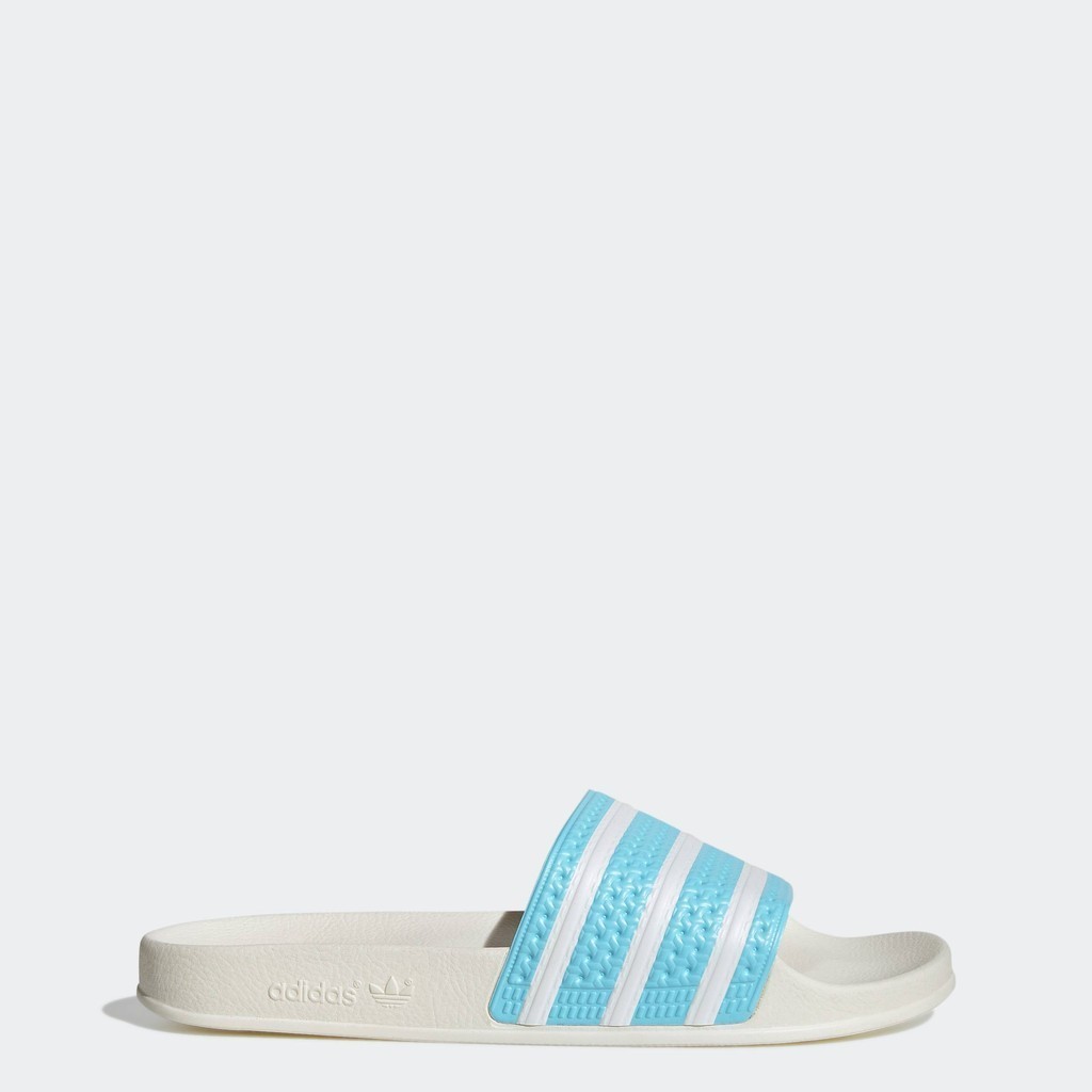 [20H 14.01-15.01]  - VOUCHER 40%]adidas Phong cách sống Dép adilette Nam trắng GY2098