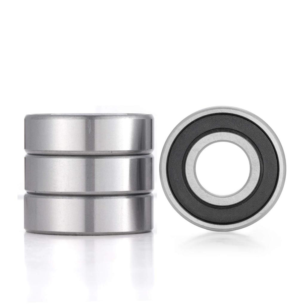 Vòng bi Donepart 5 / 8 "IDx 1-3 / 8" ODx .433 "Dày 99502H-2RS Vòng bi kín cao su đôi cho Go Kart, Xe đạp Mini, Máy cắt cỏ, Bánh xe (4 Gói)