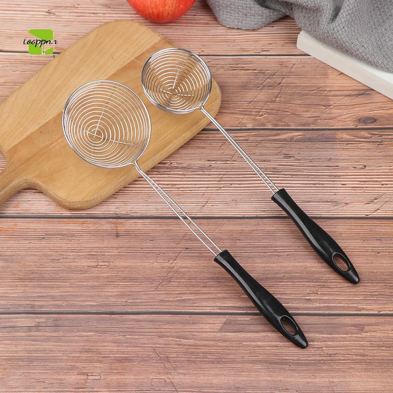 Tooppnn thép không gỉ Dây cống Scoop nồi nóng cống Scoop cống dầu tràn Scoop mới