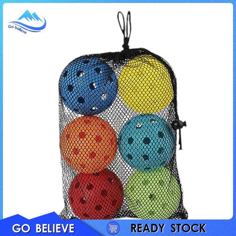 6x Quả Bóng Pickleball 40 Lỗ Quả Bóng Dưa Cho Giải Đấu Chơi Trong Nhà Ngoài Trời