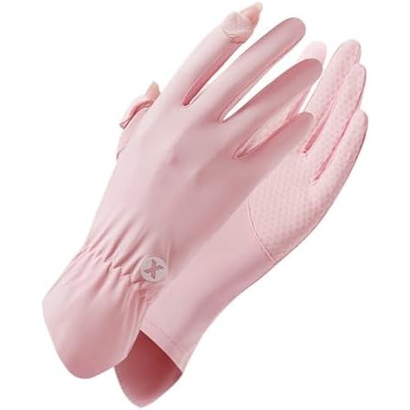 Ultra Thin Full Finger UV Protection Gloves Driving Gloves Women, UV Gloves Sun Protection Gloves