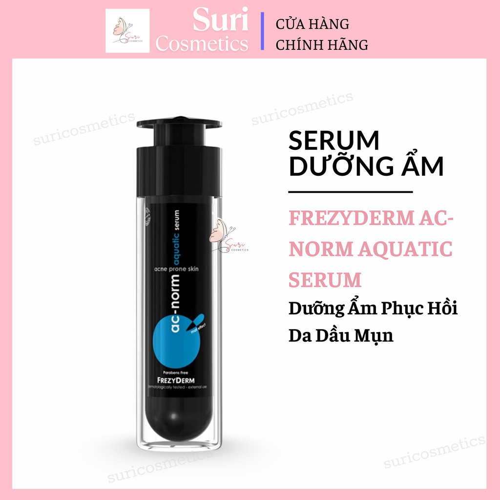 (Công ty) Serum Dưỡng Ẩm Phục Hồi Da Dầu Mụn Frezyderm Ac-Norm Aquatic Serum 50ml