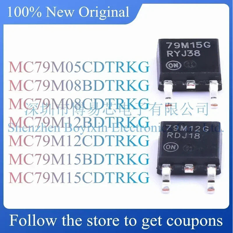 5 CÁI MC79M05CDTRKG MC79M08BDTRKG MC79M08CDTRKG MC79M12BDTRKG MC79M12CDTRKG MC79M15BDTRKG MC79M15CDT