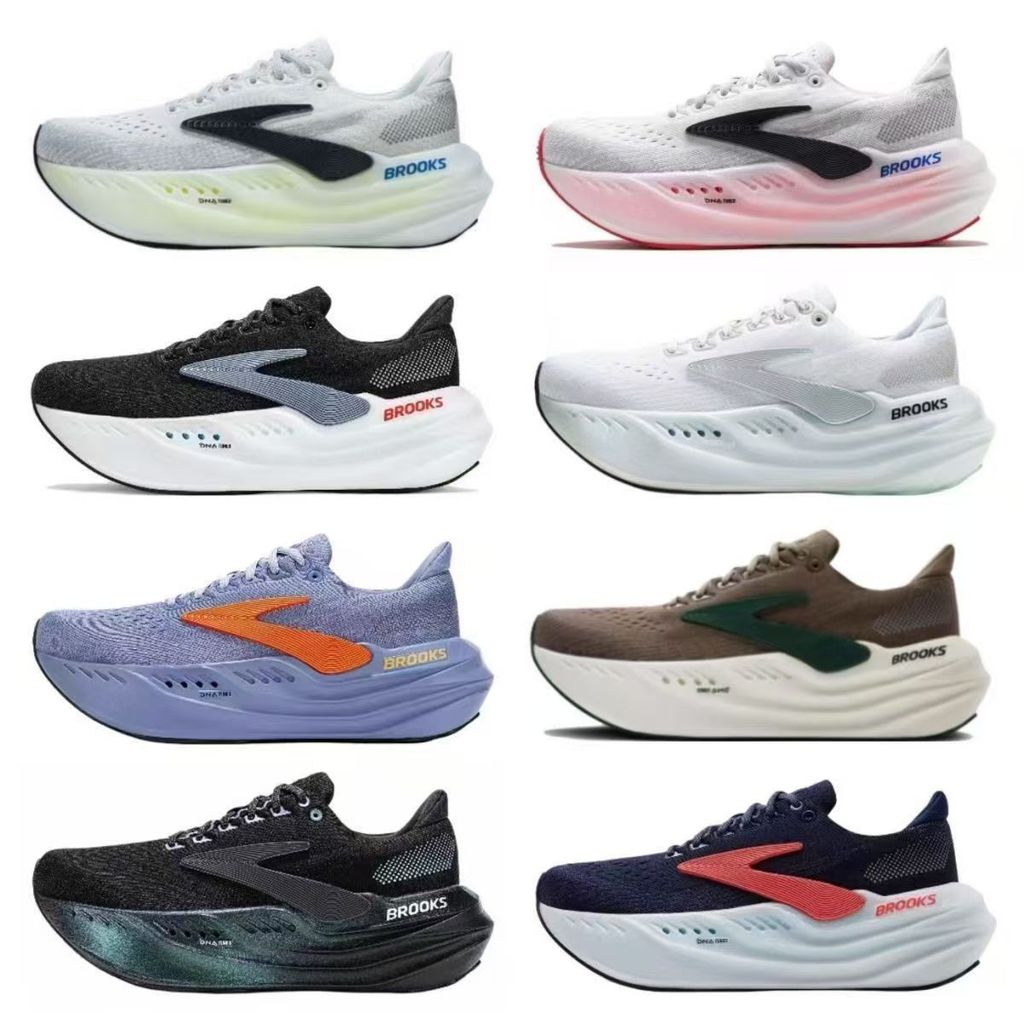 BROOKS BROOKS Glycerin max Super Glycerin Nam Nữ Đế Dày Chống Sốc Chạy Marathon Chạy Bộ