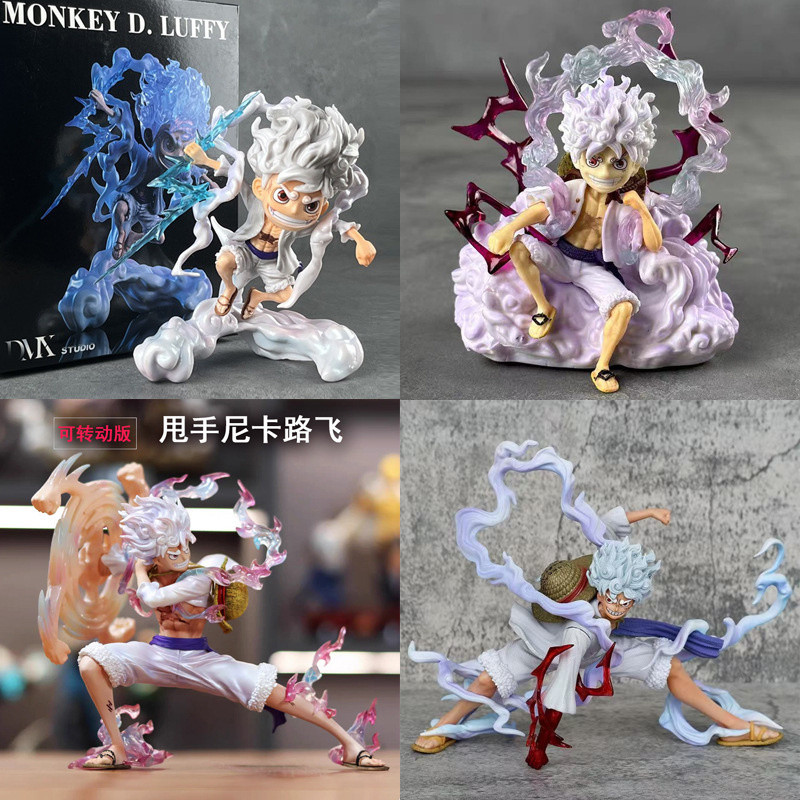 Một Mảnh Hình noc Xoay Tay Xoay Nắm Tay Mặt Trời Thần Năm Tốc Độ Ngồi Tư Thế Nicar Luffy Anime Búp B