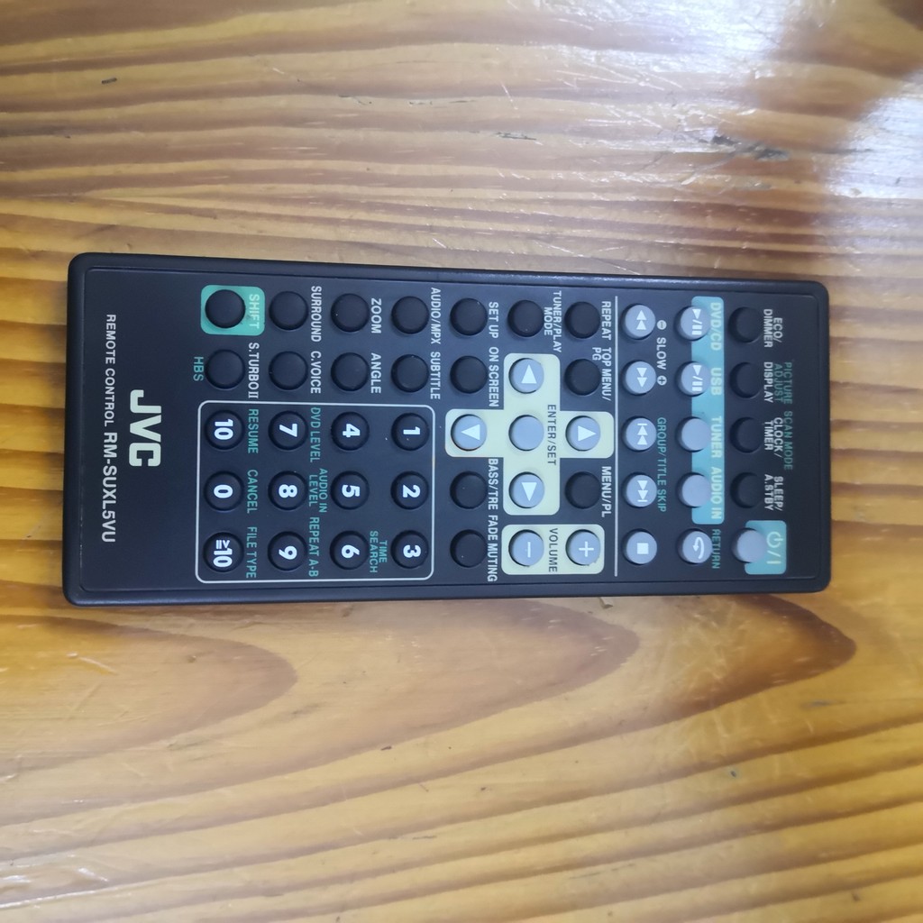 Thích hợp cho máy CD âm thanh kết hợp JVC hai tay Điều khiển từ xa: RM-SUXL5VU