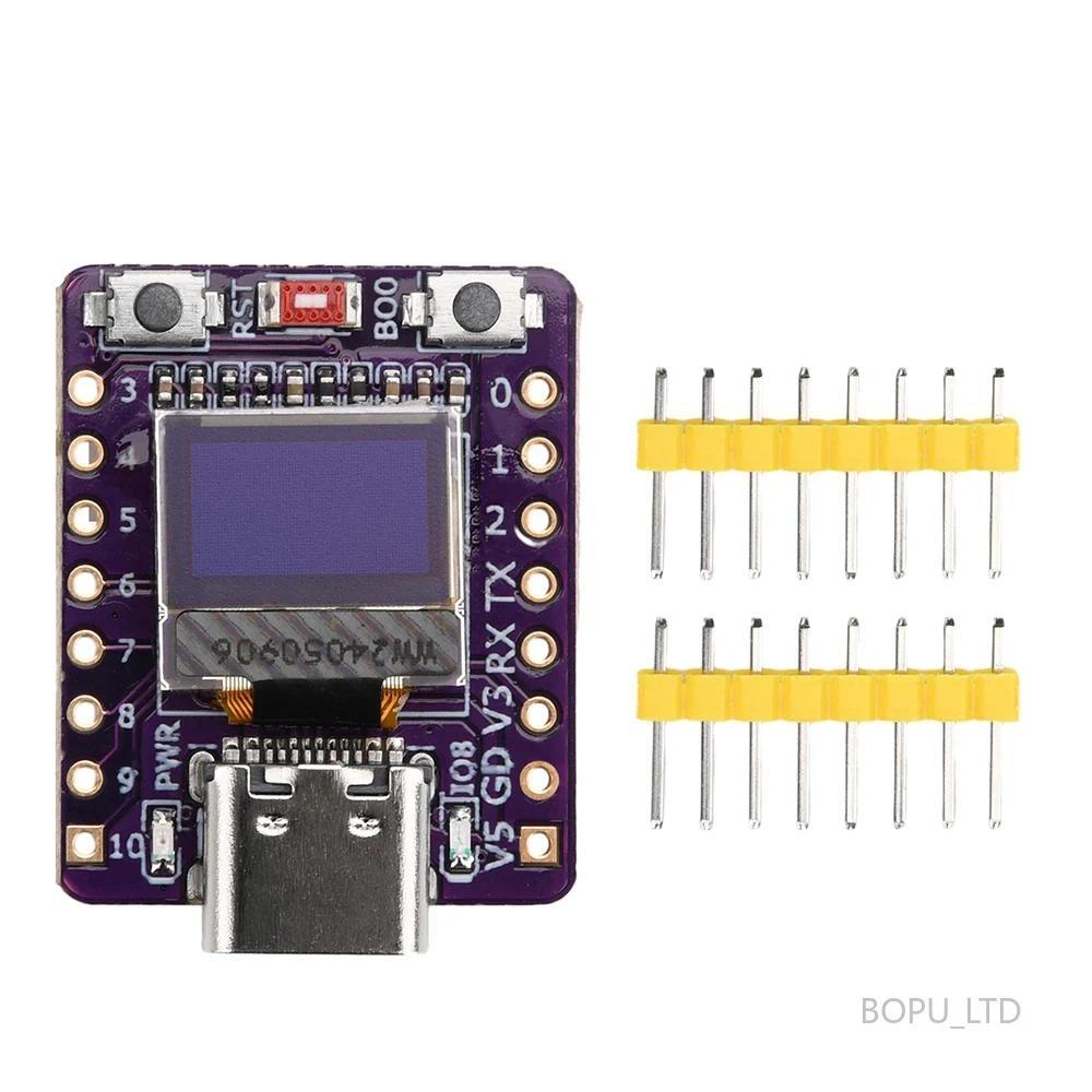 Bảng phát triển OLED ESP32-C3 với mô-đun OLED 0,42 Inch Ăng-ten gốm Wifi Bluetooth ESP32 Bảng phát t