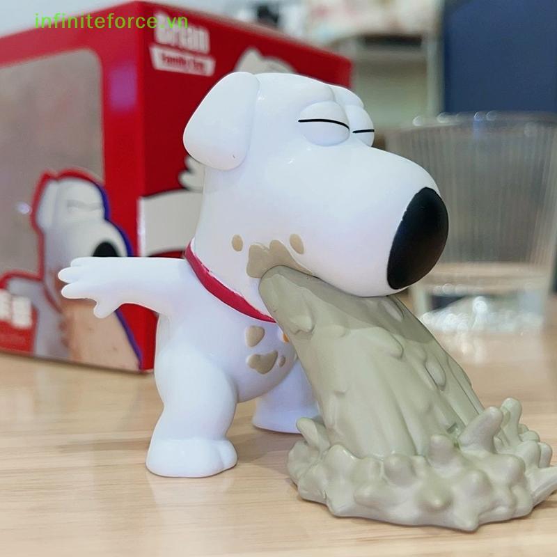[INVN] Pvc Youtooz Family Guy Puking Brian Stewie Griffin Nhân Vật Hành Động Mô Hình Đồ Trang Trí Nh
