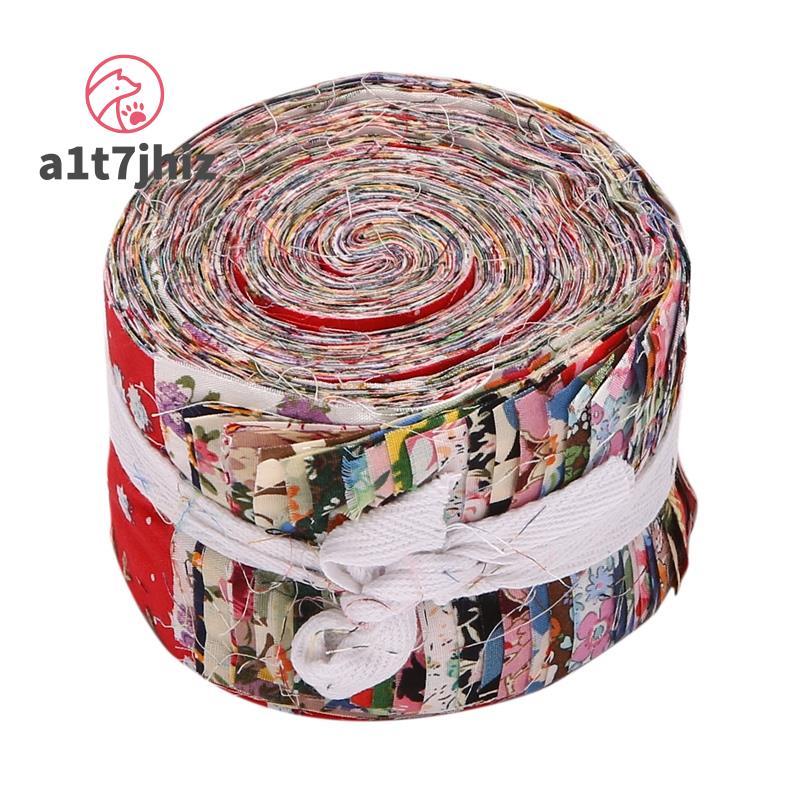 Dải cuộn vải quilting làm từ vải thạch, hoa cắt sẵn đa dạng hoa văn