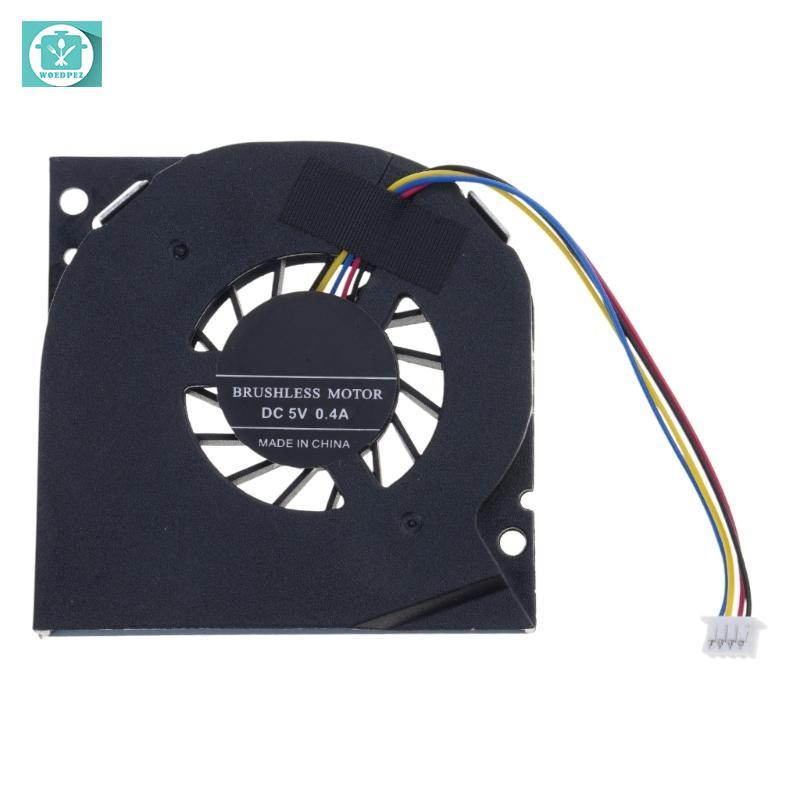 Quạt làm mát CPU máy tính xách tay không chổi than Woedpez DC 5V 0 4A 4 chân 4 dây cho NUC NUC5i3RYH