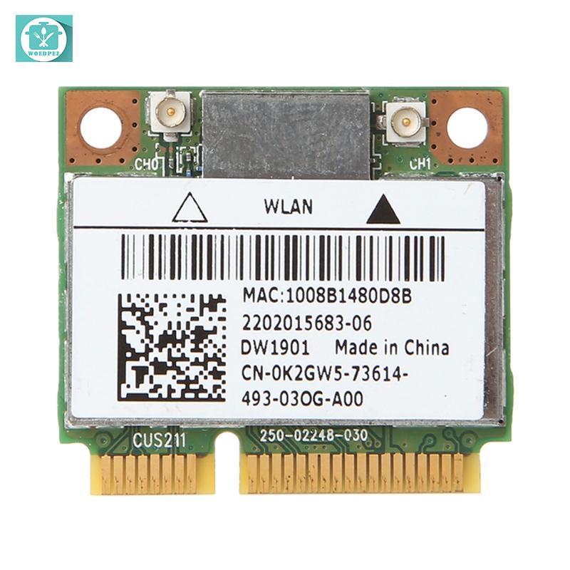 Woedpez Original DW1901 AR5B22 300M Tương thích Bluetooth 4 0 Mini Half PCI-E Wlan Card