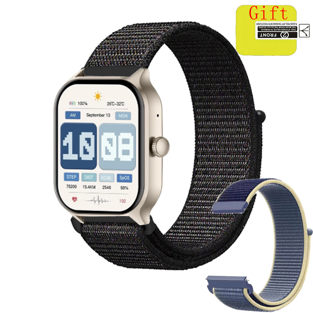 Đồng hồ thông minh COLMI P77 Dây đeo vòng Nylon cho đồng hồ thông minh COLMI P77 Phim bảo vệ màn hìn