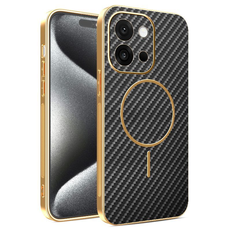 Ốp điện thoại Apple họa tiết Kevlar từ tính tốt