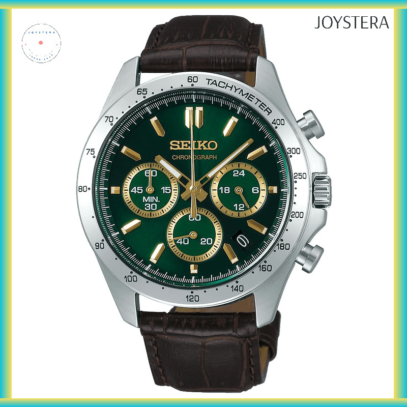 [Đồng hồ Seiko] Đồng hồ Seiko Selection Quartz Chronograph (ba mặt ngang) nam