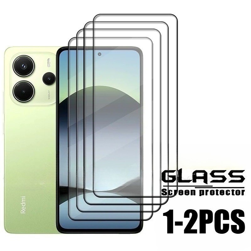 1-2 Chiếc Full Cover HD Trong Suốt Kính Cường Lực Cho Oppo A1 A18 A1x A2 A2x A3 A3x A5 A59 A60 A80 A