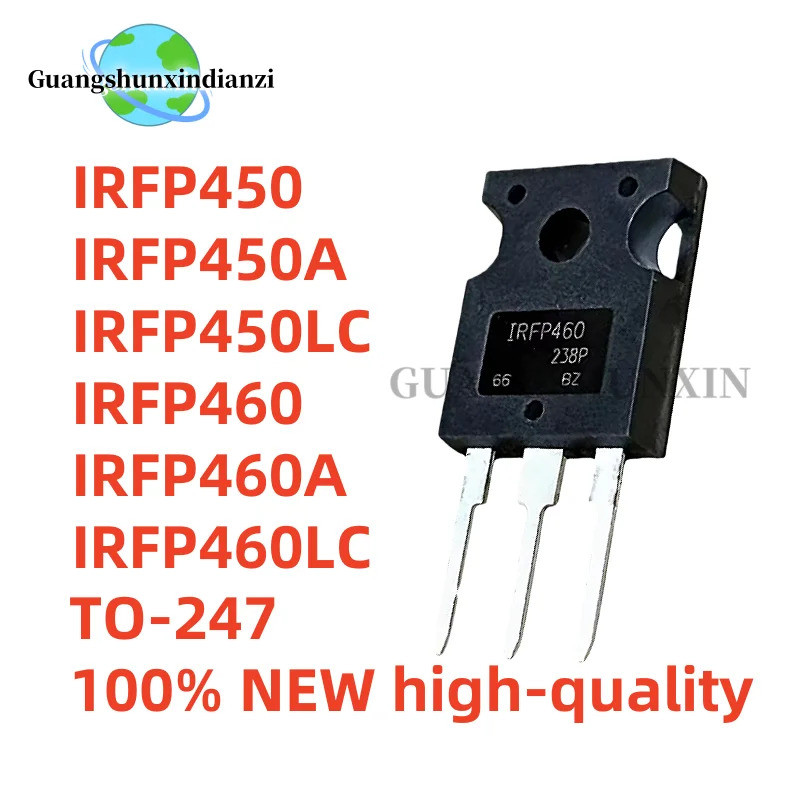 5 CHIẾC IRFP450 IRFP450A IRFP450LC IRFP460 IRFP460A IRFP460LC TO-247 MOS Ống hiệu ứng trường