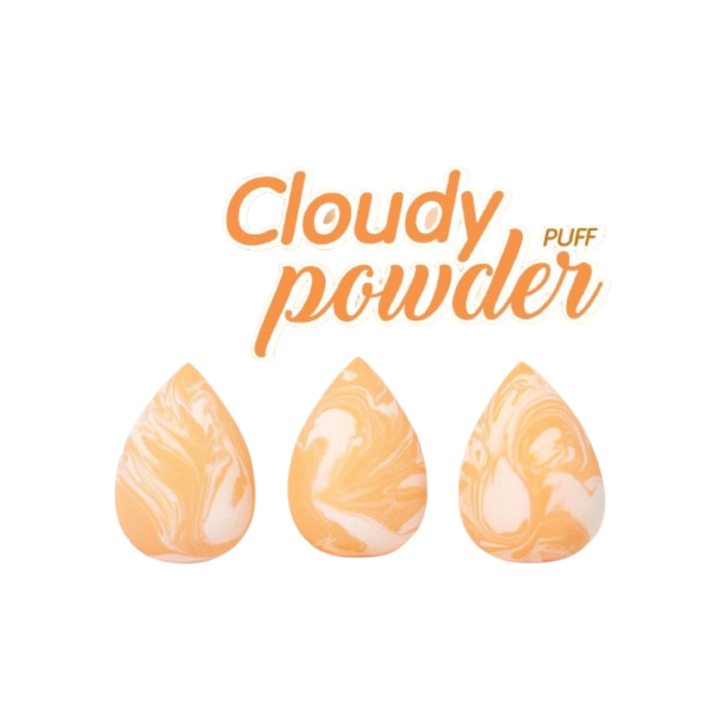 ️ · Giao hàng nhanh · giá rẻ ️ Ashley Cloudy Powder Puff AA278 Ashley Egg Marble Pattern x 1 Piece d