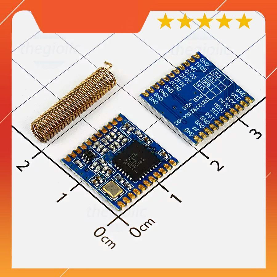 SX1278 Lora Mạch Thu Phát RF 433Mhz 5000m
